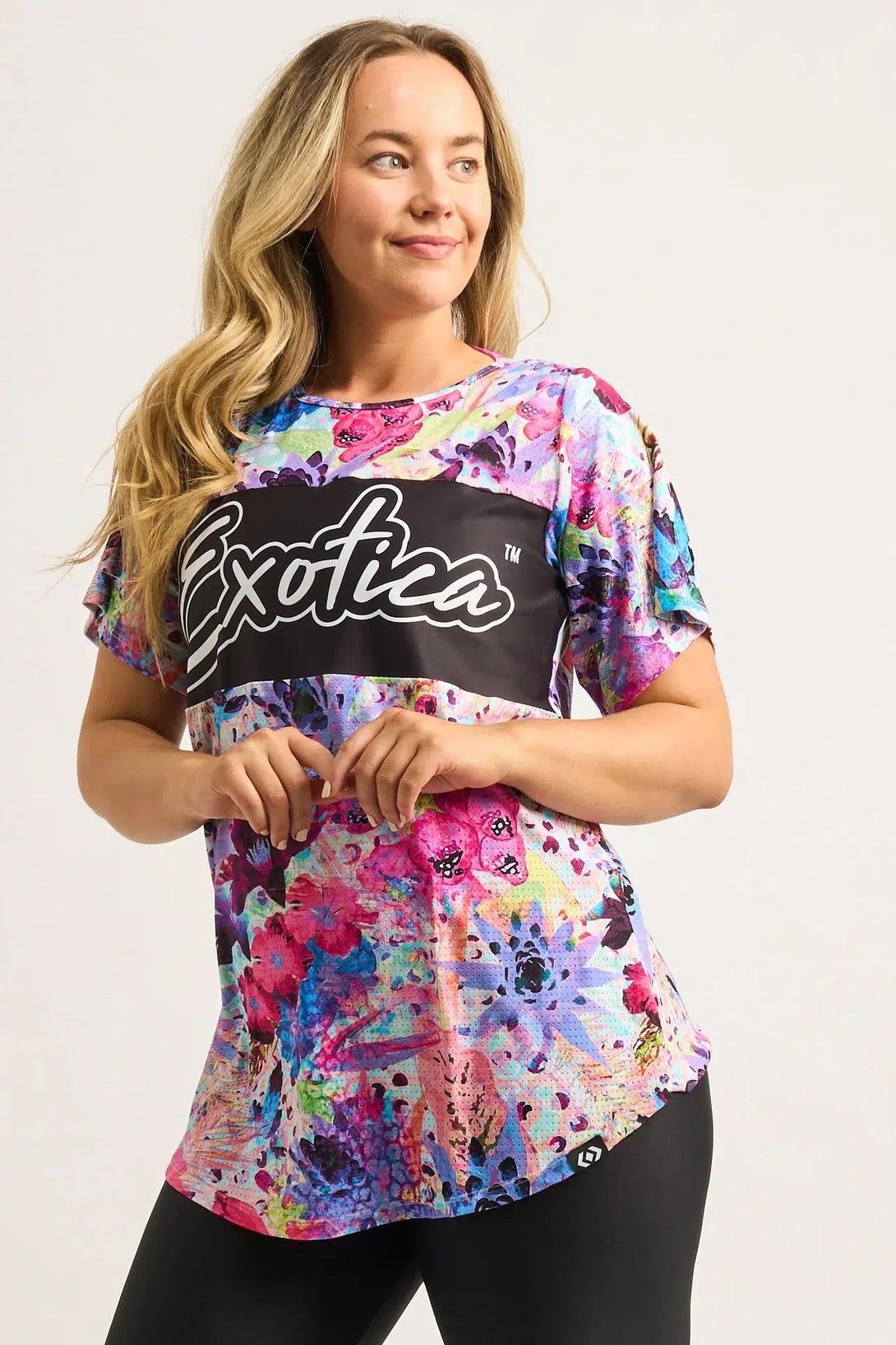 Bball Mesh Exotica Boyfriend Tee - Blessings-Activewear-Exoticathletica