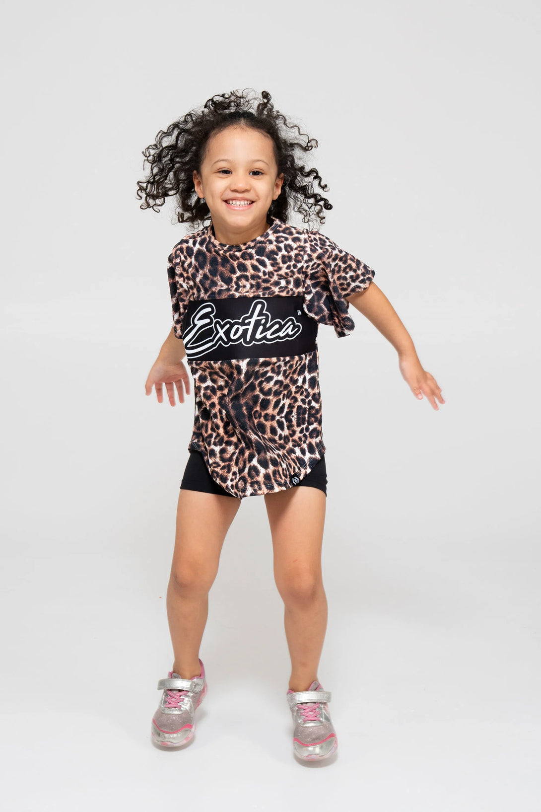 Bball Mesh Kids Exotica Boyfriend Tee - Cavegirl-Activewear-Exoticathletica