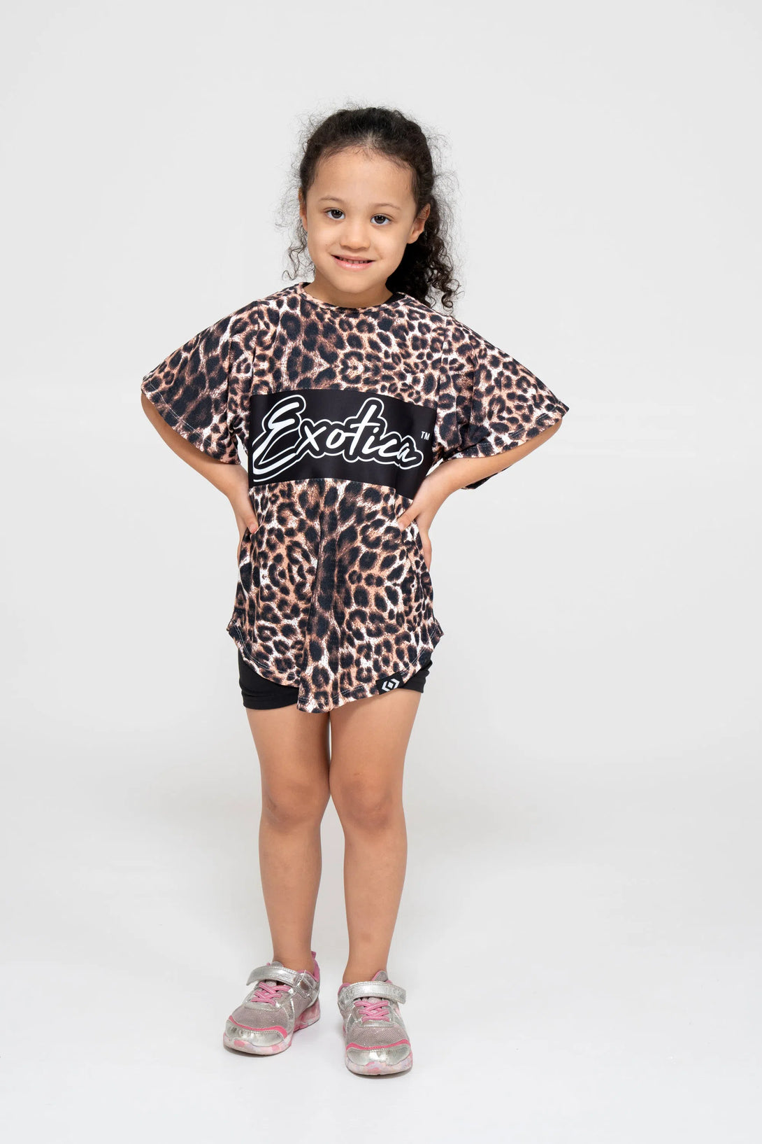 Bball Mesh Kids Exotica Boyfriend Tee - Cavegirl-Activewear-Exoticathletica