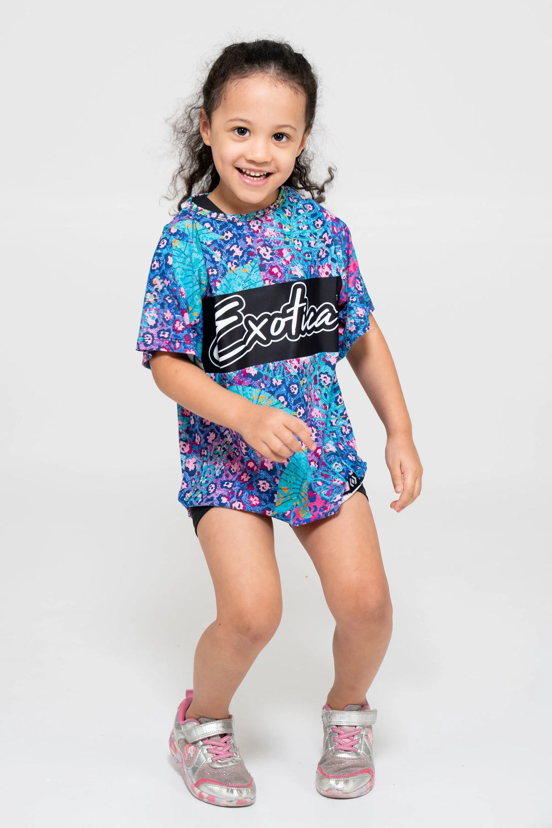 Bball Mesh Kids Exotica Boyfriend Tee - Plant One On Me-Activewear-Exoticathletica