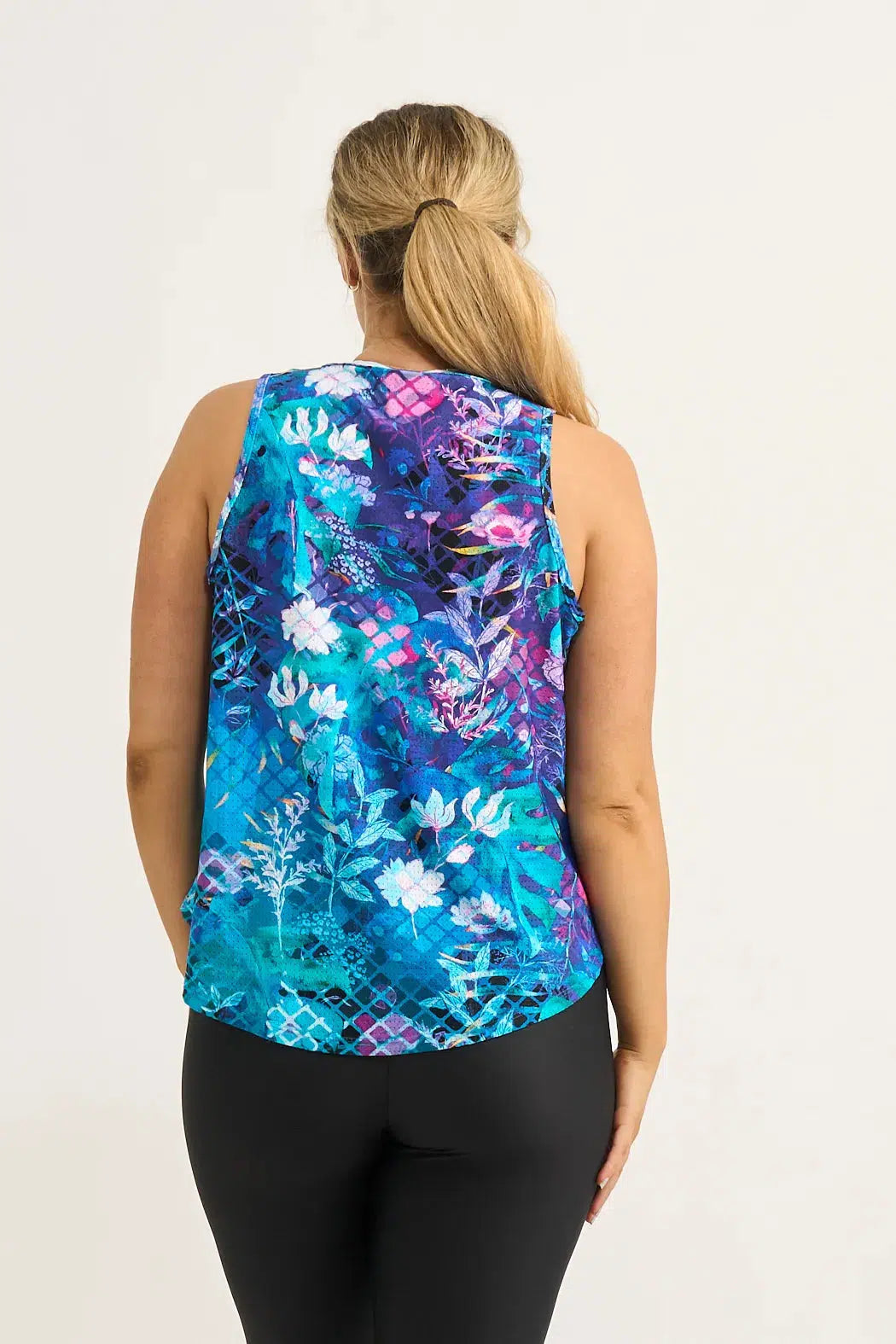 Bball Mesh Muscle Back Tank - Mermaid Mafia-Activewear-Exoticathletica