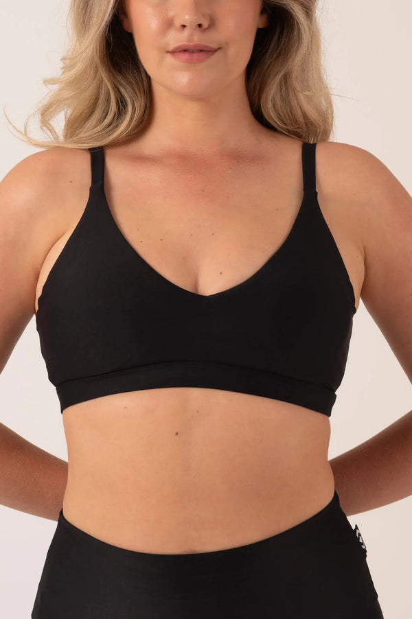 Black Performance - Bralette Crop-Activewear-Exoticathletica