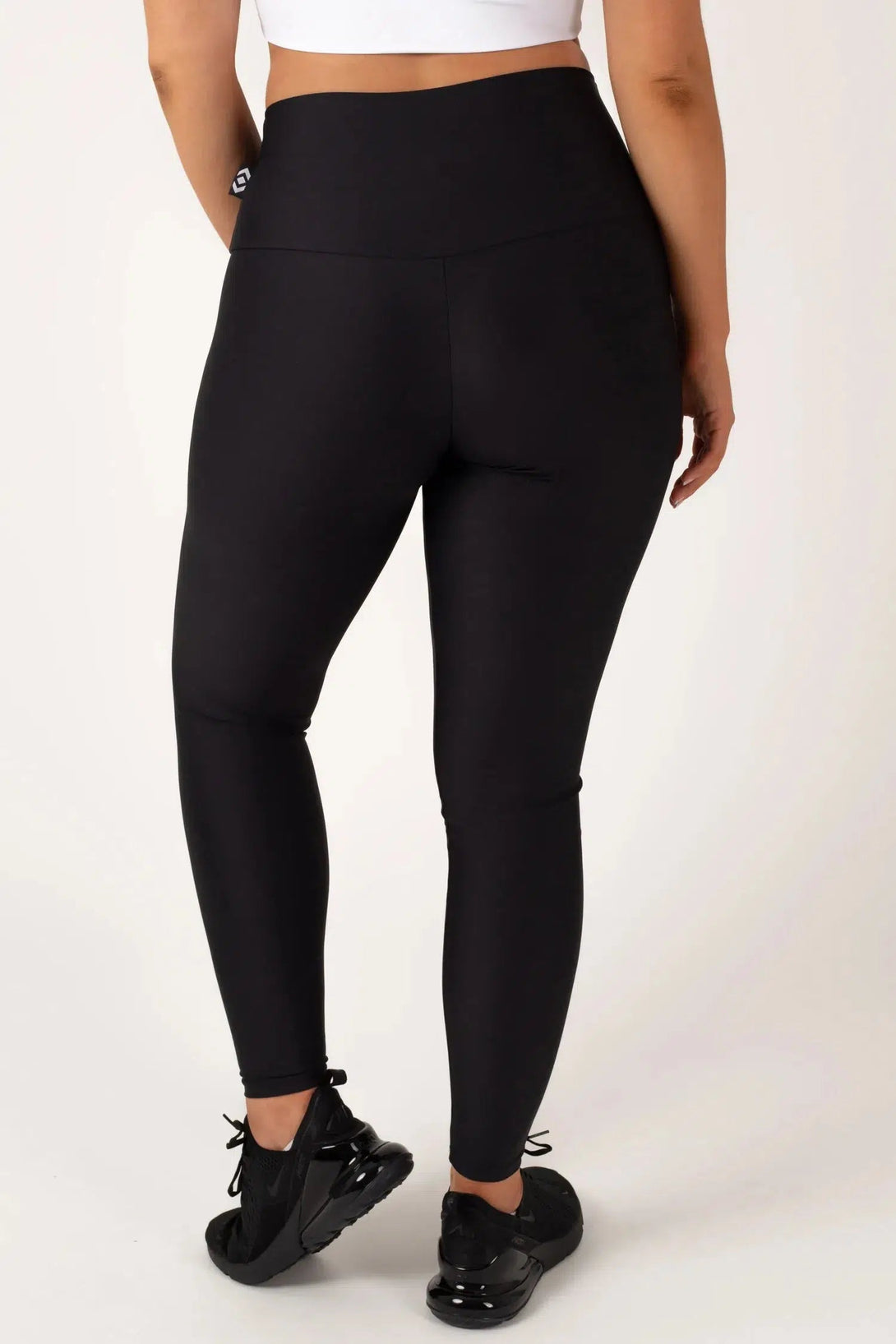 Black Performance - High Waisted Leggings-Activewear-Exoticathletica