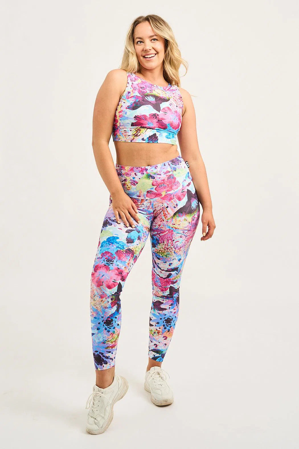 Blessings Performance - High Waisted Leggings-Activewear-Exoticathletica