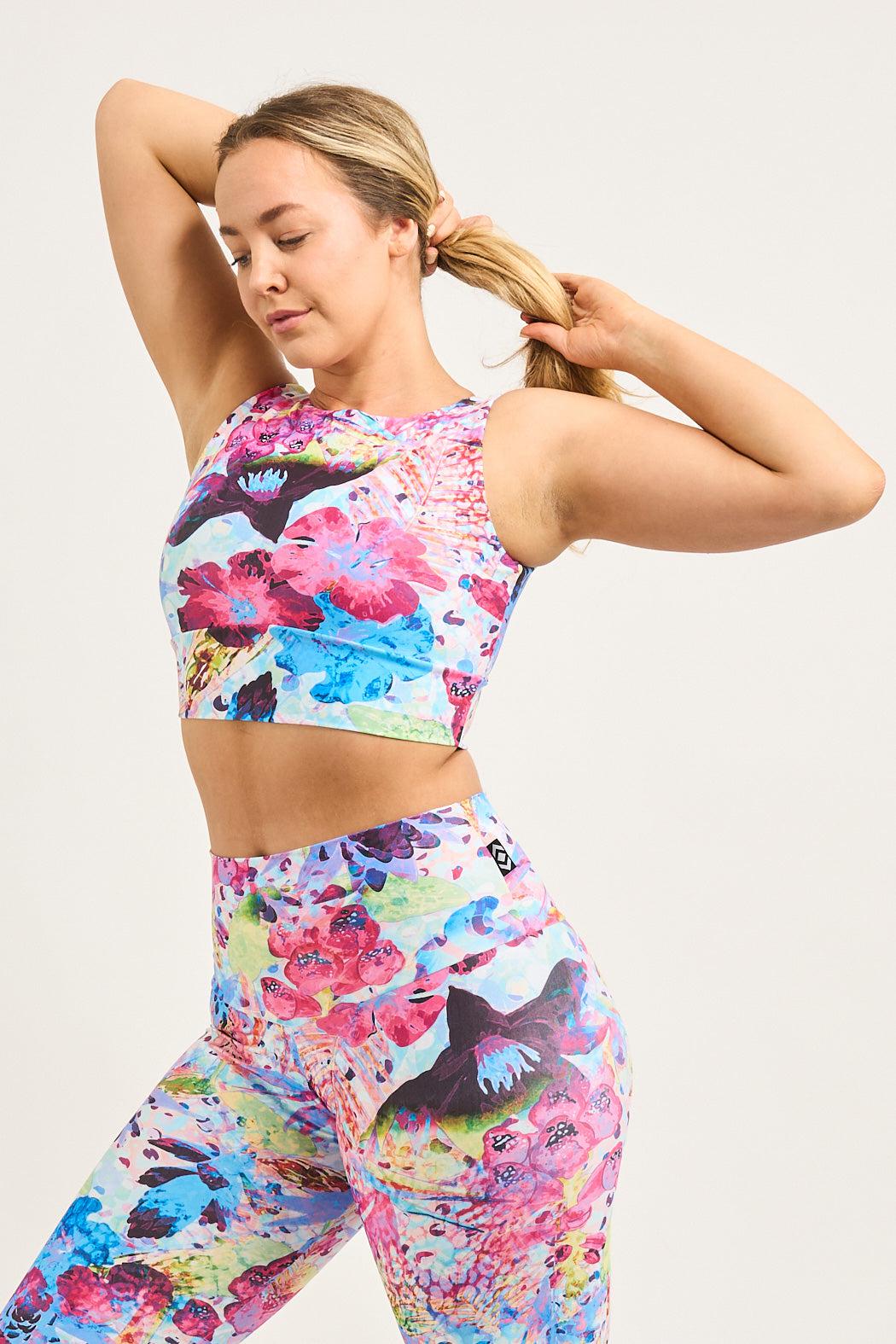 Blessings Performance - Reversible Comfort Crop Top-Activewear-Exoticathletica