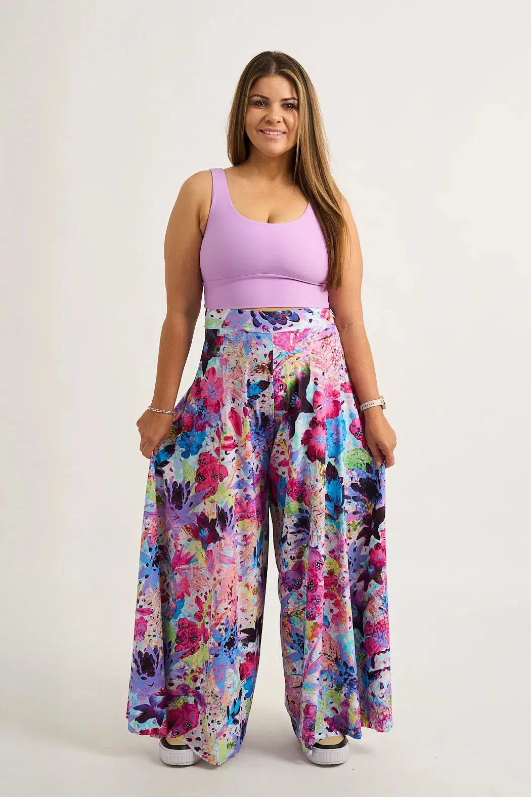 Blessings Silky - Palazzo Pant-9358328329831-Activewear-Exoticathletica