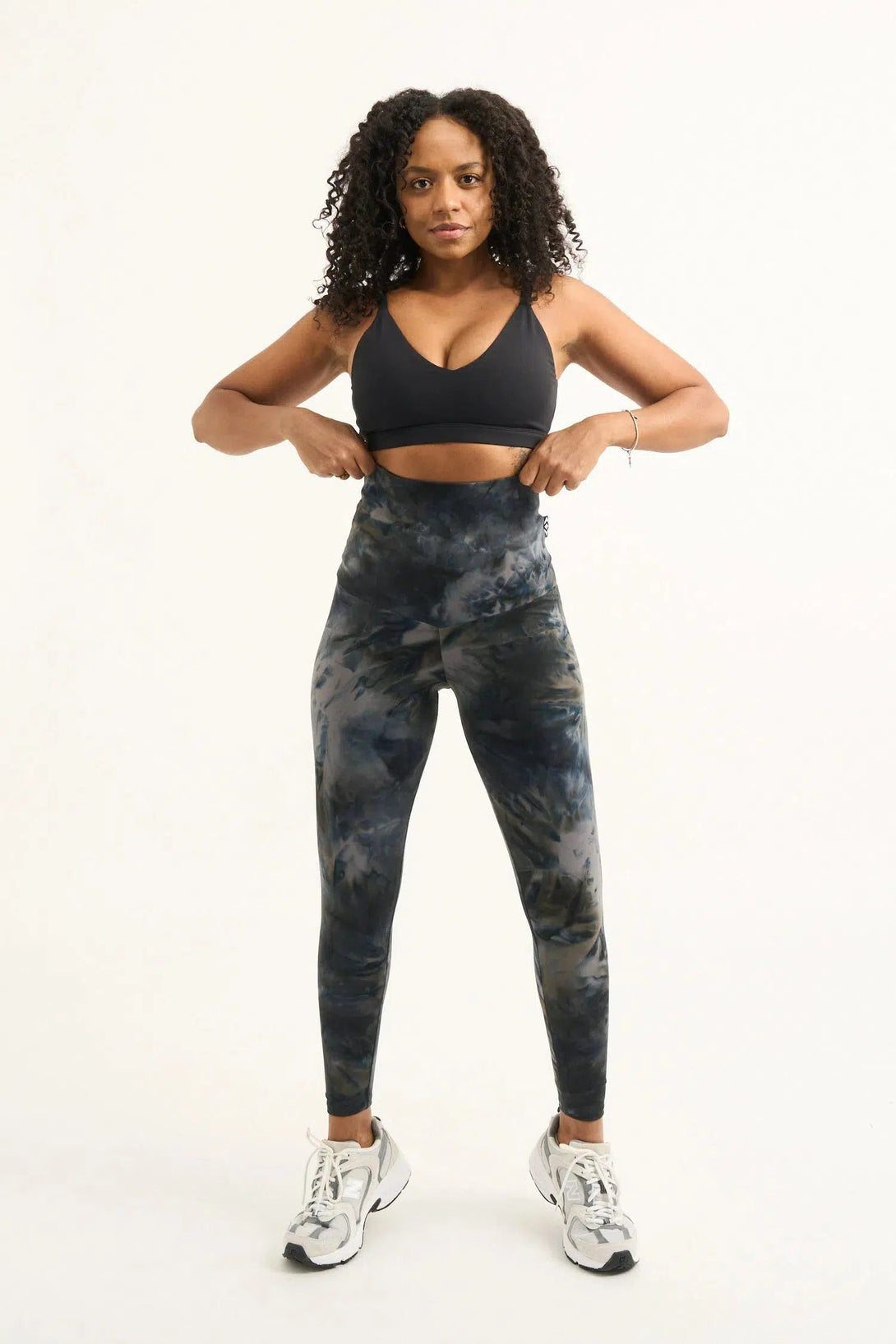 Body Contouring Extra High Waisted 7/8 Leggings - Dark And Moody-9358328265061-Activewear-Exoticathletica