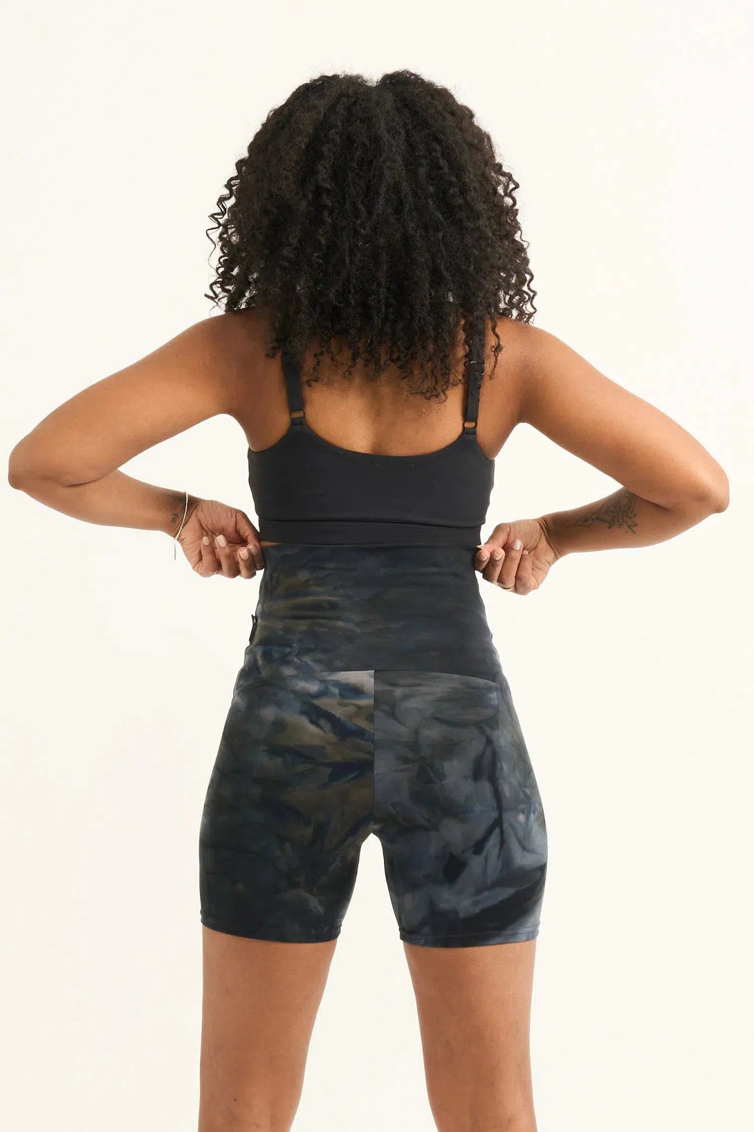 Body Contouring Extra High Waisted Booty Shorts - Dark And Moody-Activewear-Exoticathletica