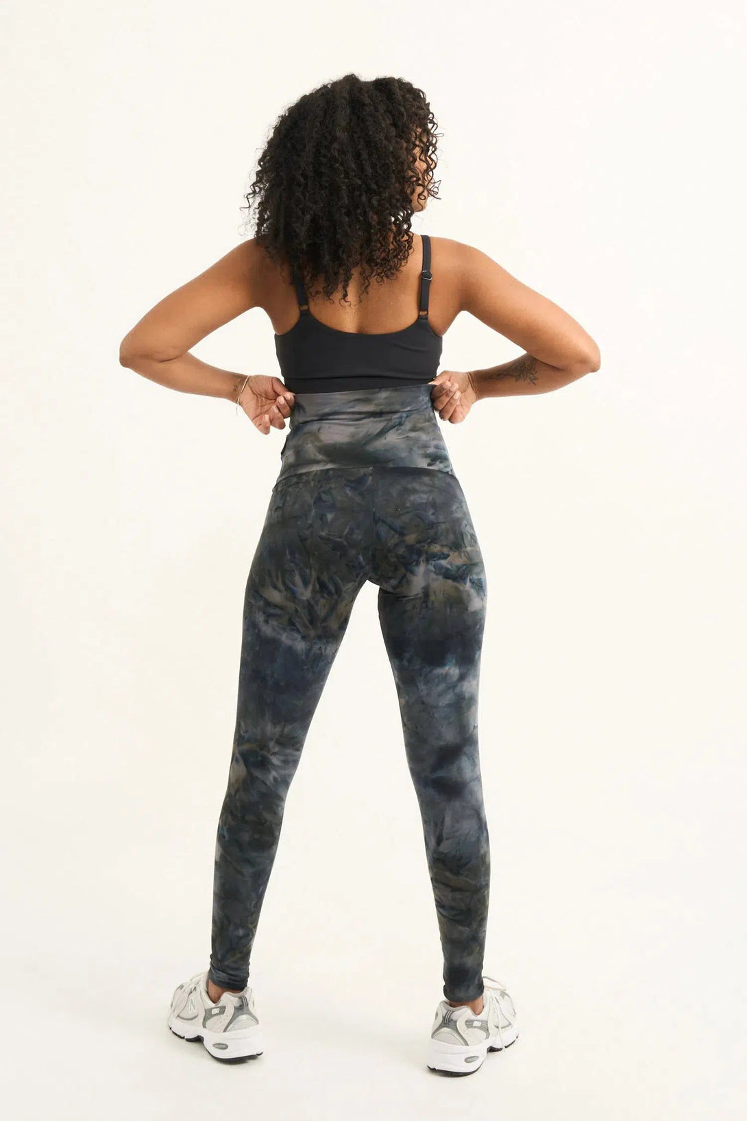 Body Contouring Extra High Waisted Leggings - Dark And Moody-Activewear-Exoticathletica