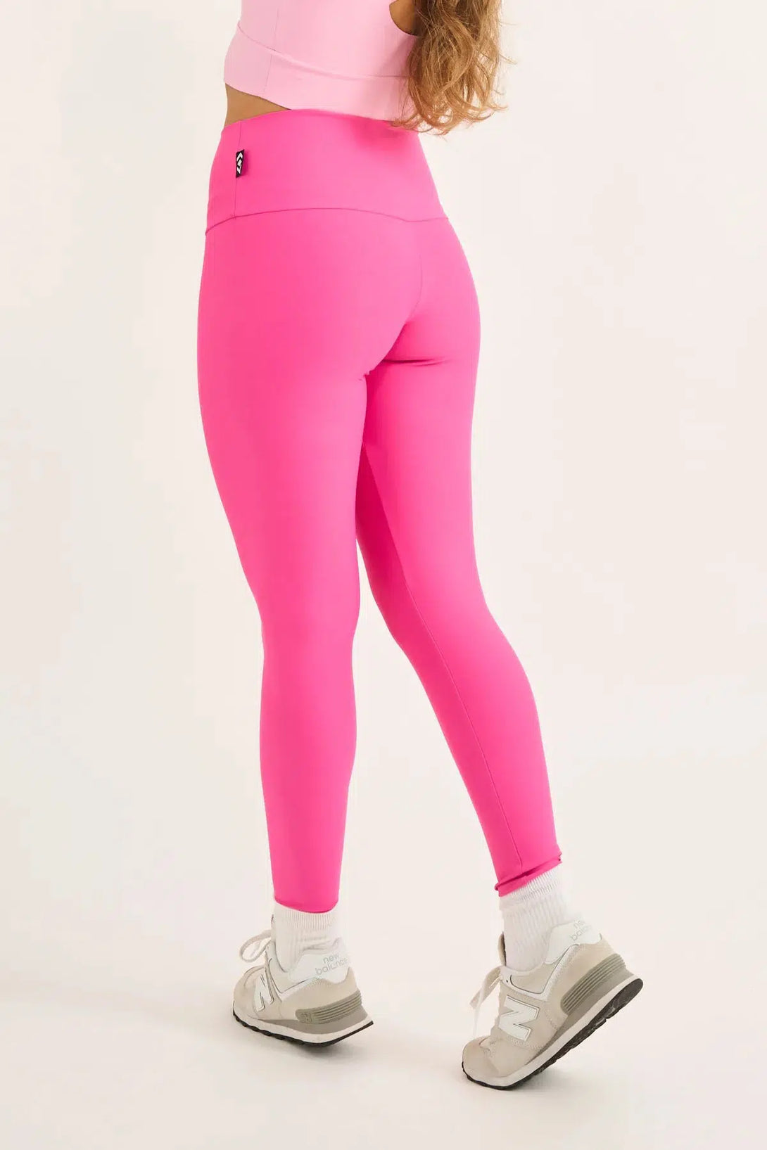 Candy Pink Performance - High Waisted Leggings-Activewear-Exoticathletica