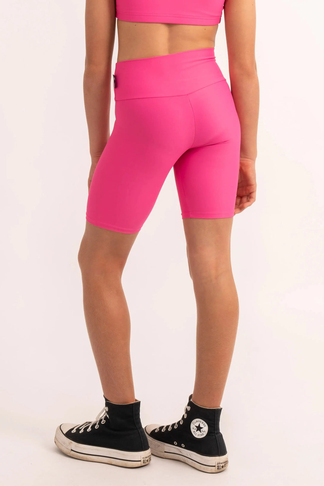 Candy Pink Performance - Kids Long Shorts-Activewear-Exoticathletica