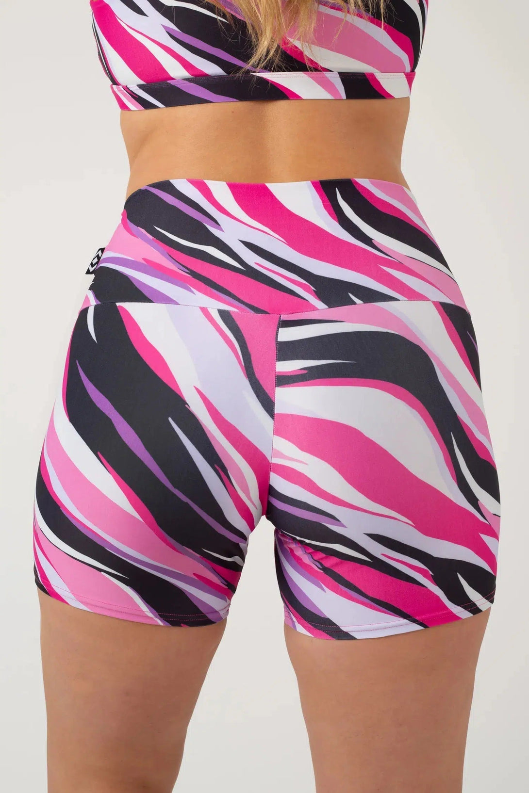 Catwalk Performance - High Waisted Booty Shorts-Activewear-Exoticathletica