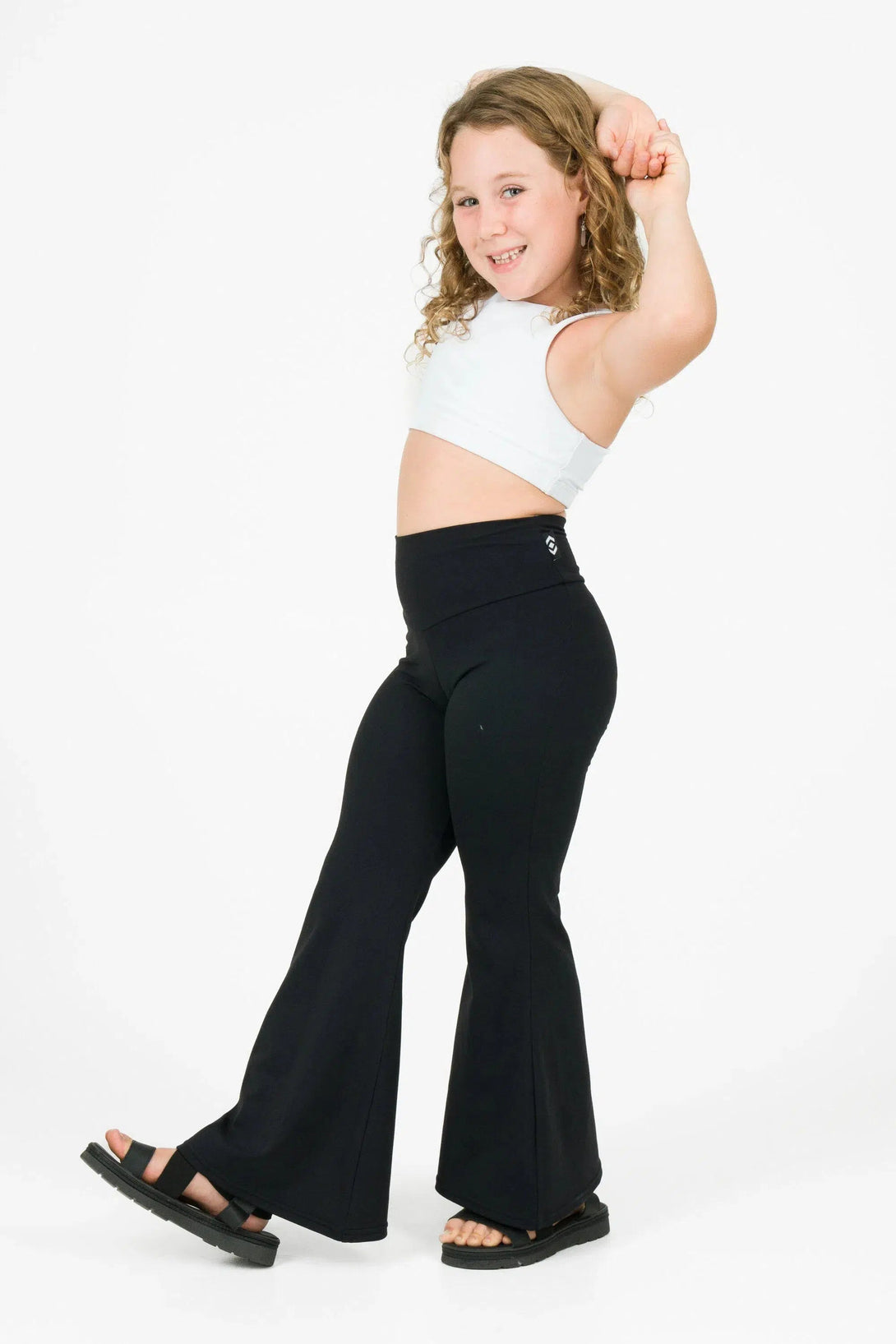 Comfy Cotton Kids Baby Bells - Black-Activewear-Exoticathletica