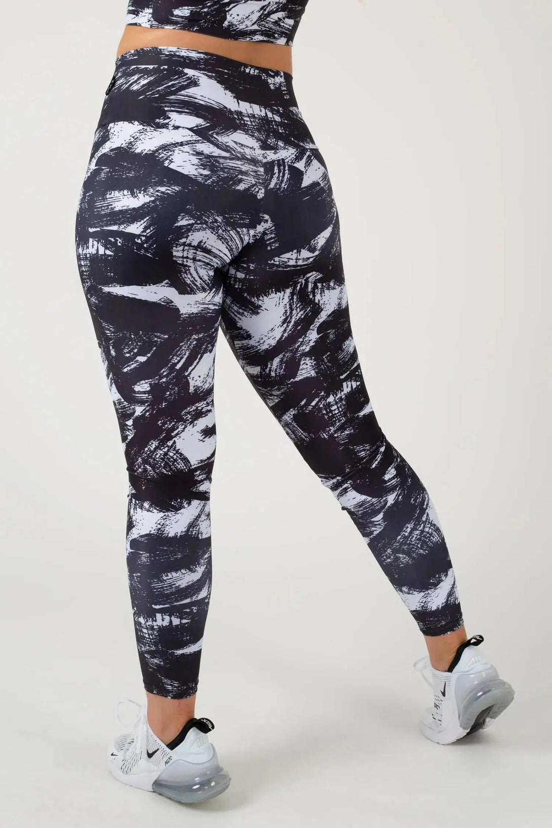 Destruction Performance - High Waisted Leggings-Activewear-Exoticathletica