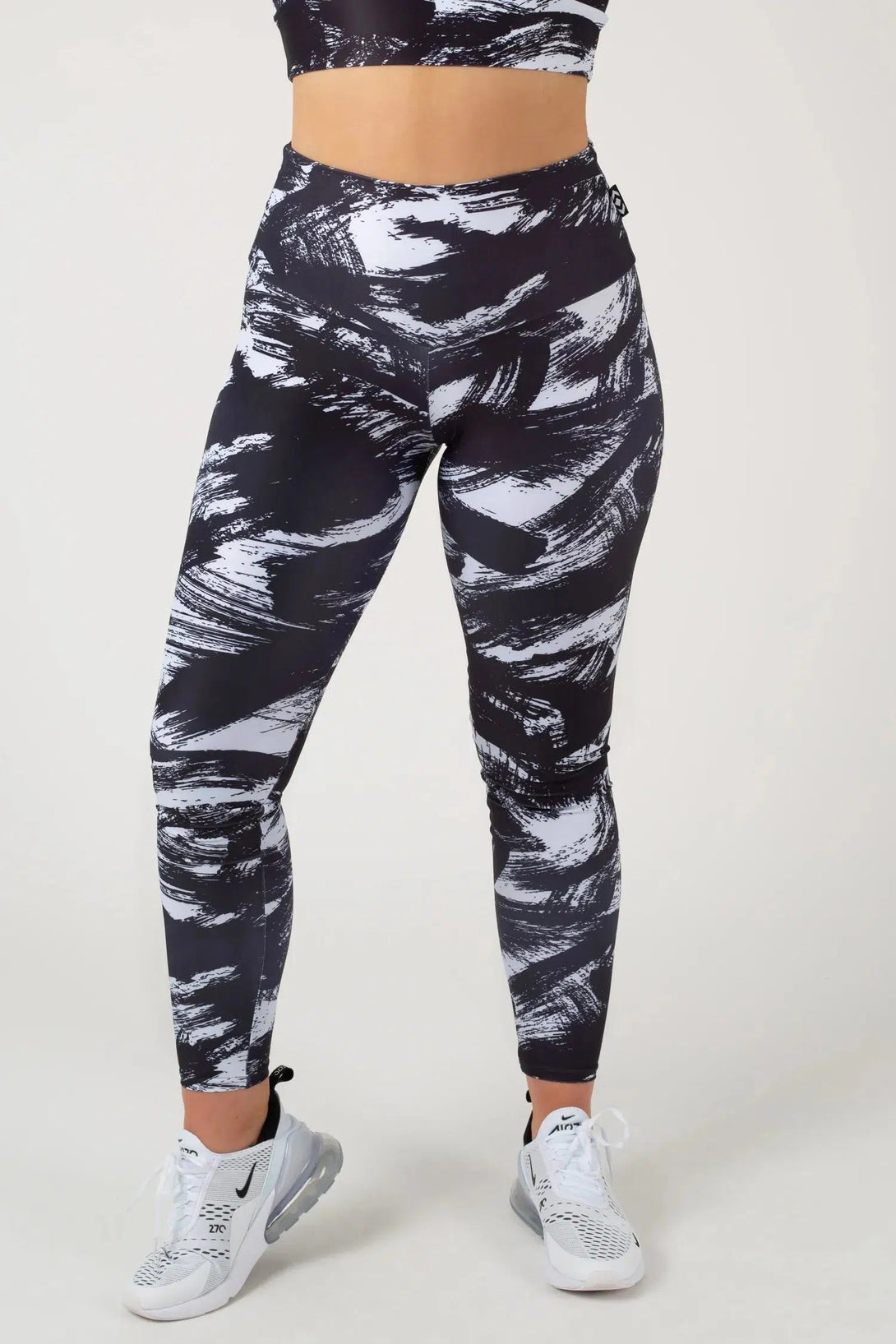 Destruction Performance - High Waisted Leggings-Activewear-Exoticathletica