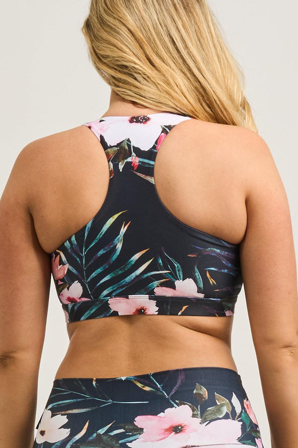 Exotic At Heart Performance - Cross Over Crop-Activewear-Exoticathletica