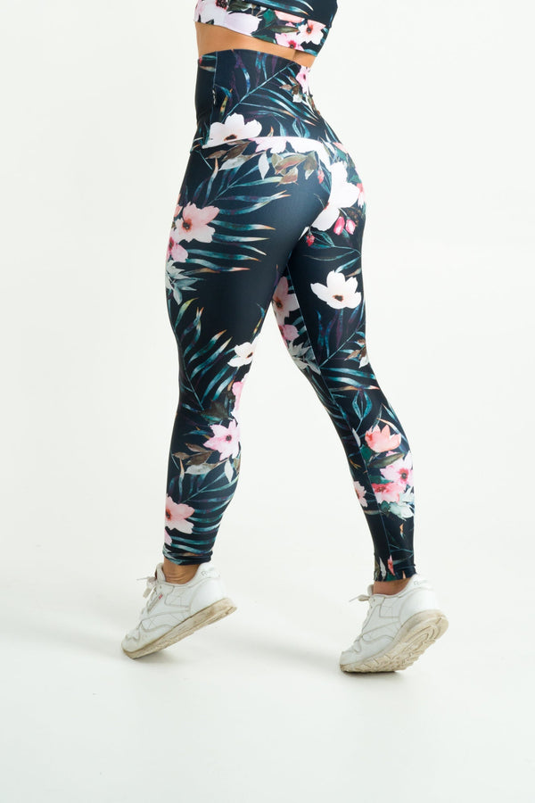 Exotic At Heart Performance - Extra High Waisted 7/8 Leggings-Activewear-Exoticathletica