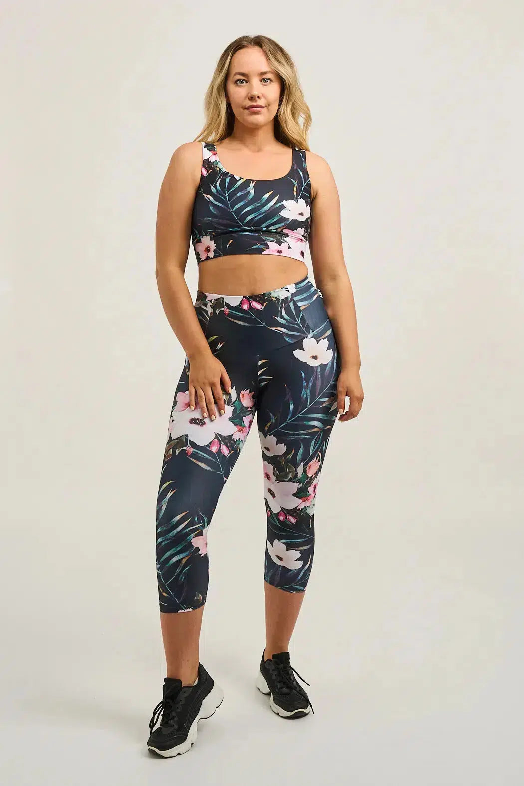 Exotic At Heart Performance - Extra High Waisted Capri Leggings-Activewear-Exoticathletica