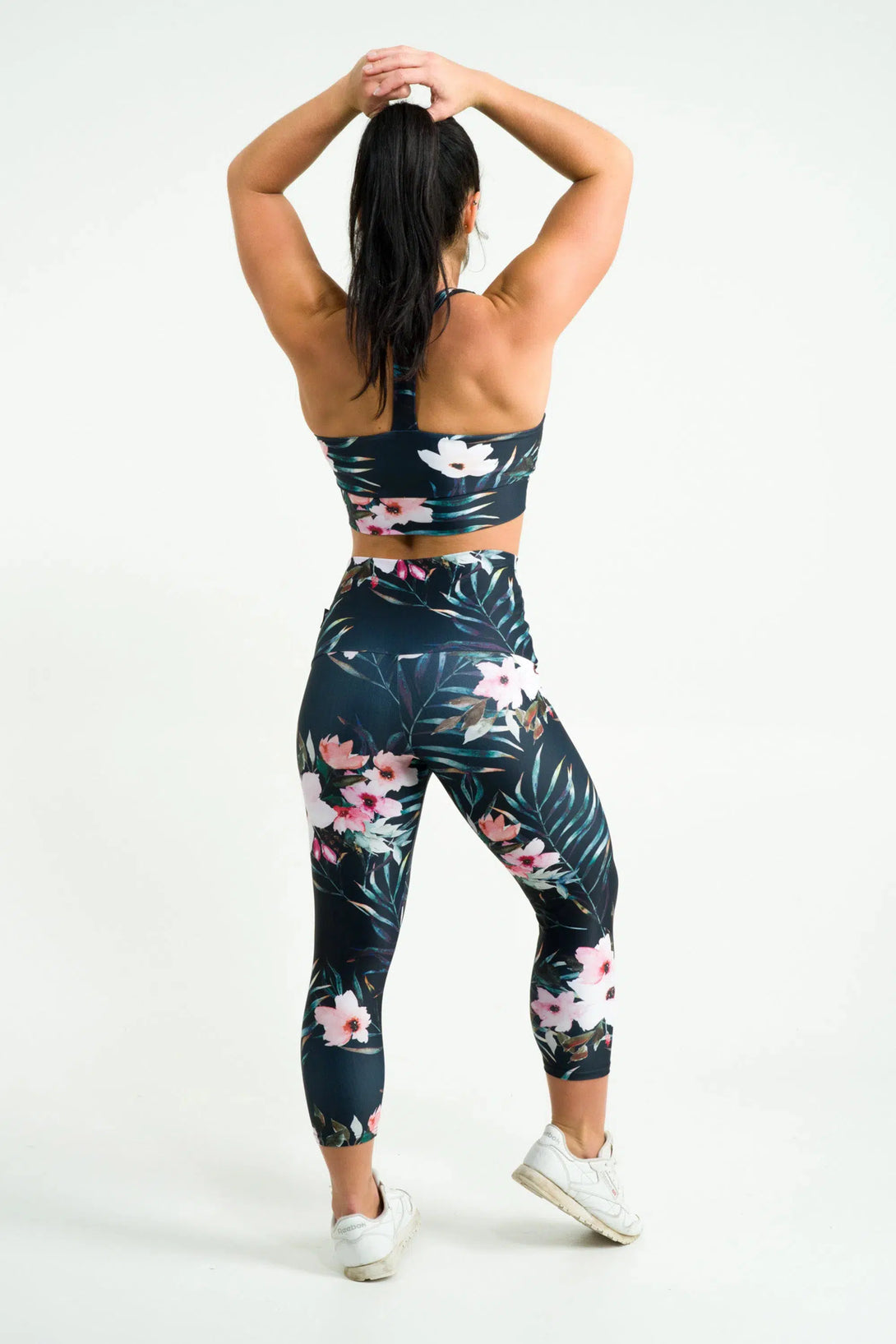 Exotic At Heart Performance - Extra High Waisted Capri Leggings-Activewear-Exoticathletica