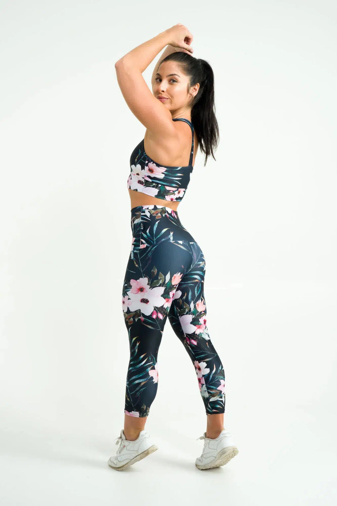 Exotic At Heart Performance - Extra High Waisted Capri Leggings-Activewear-Exoticathletica