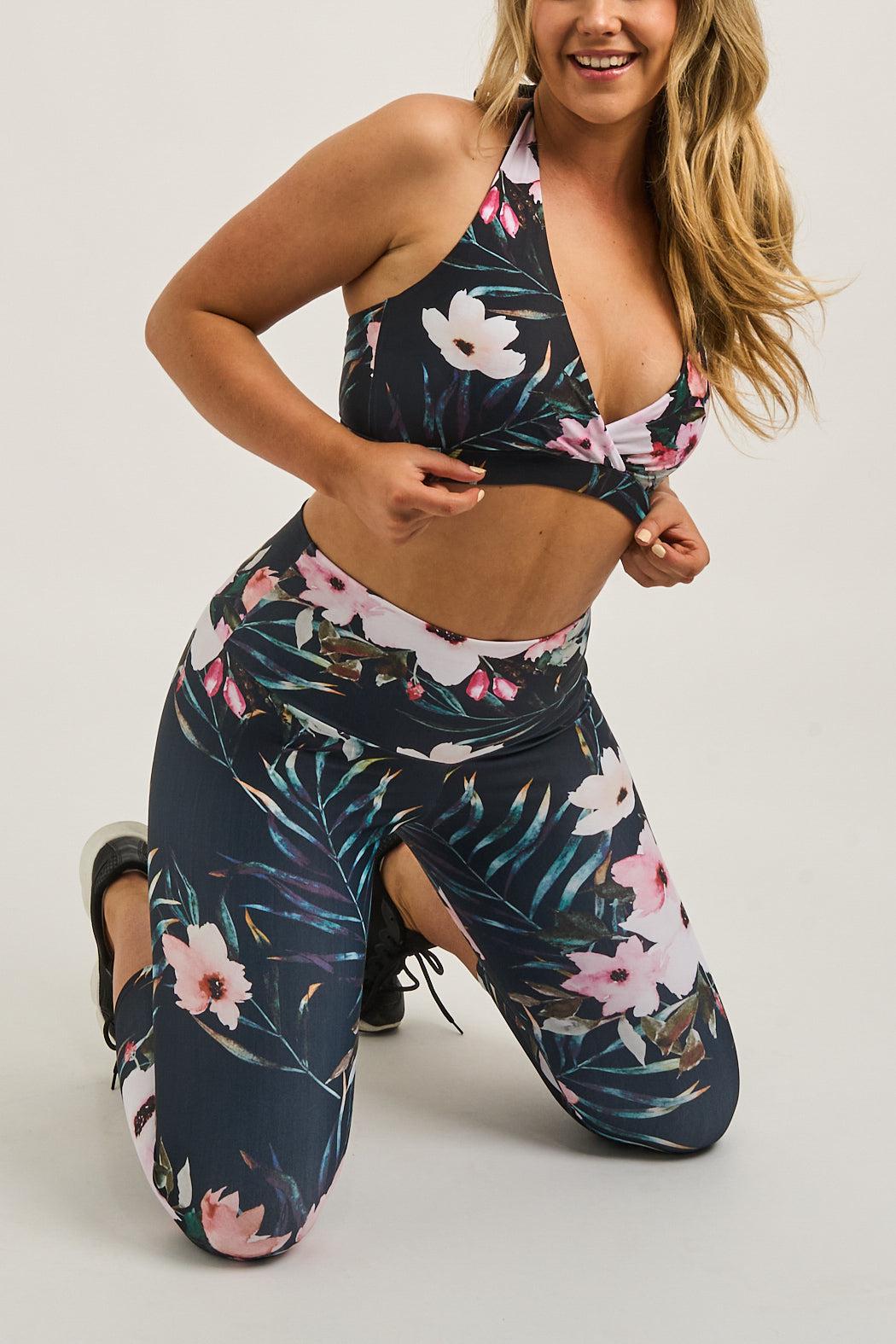 Exotic At Heart Performance - Halter Crop-Activewear-Exoticathletica