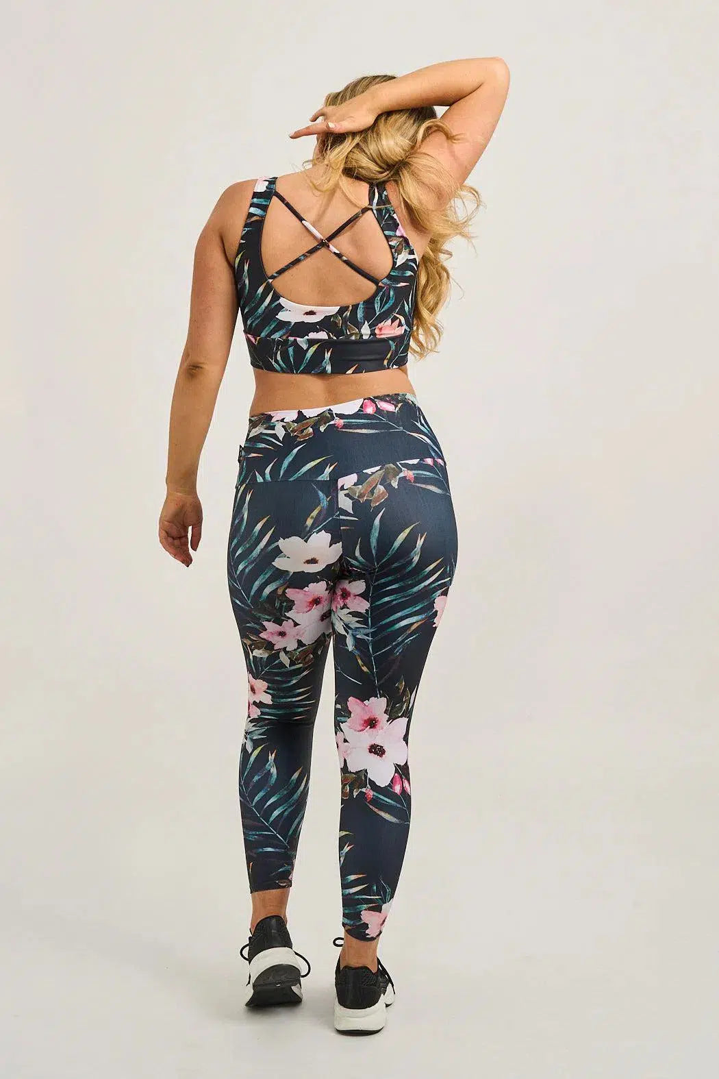 Exotic At Heart Performance - High Waisted 7/8 Leggings-9358328316602-Activewear-Exoticathletica