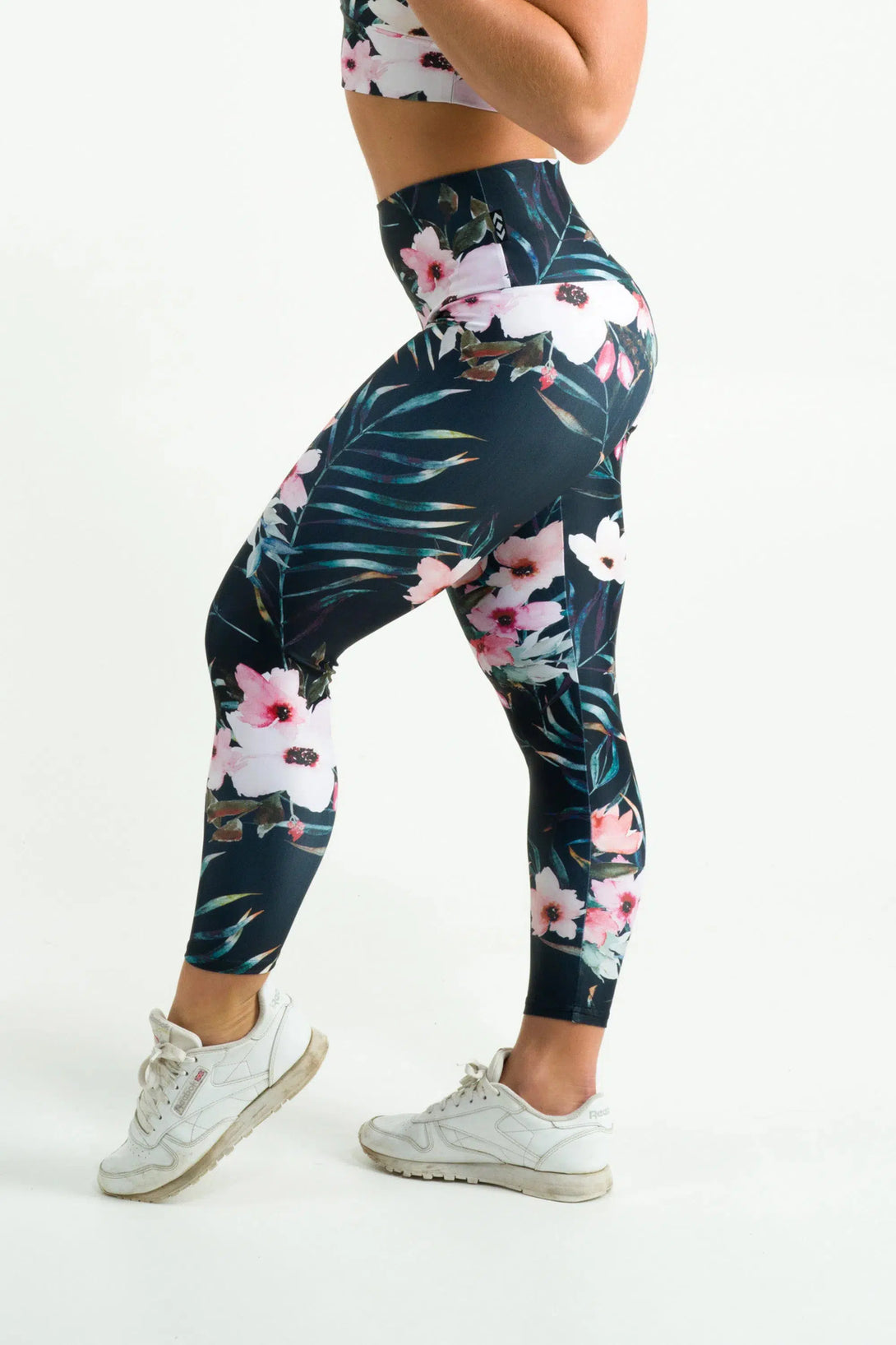 Exotic At Heart Performance - High Waisted 7/8 Leggings-Activewear-Exoticathletica