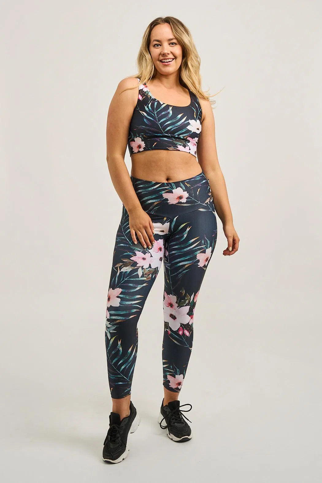 Exotic At Heart Performance - High Waisted 7/8 Leggings-Activewear-Exoticathletica