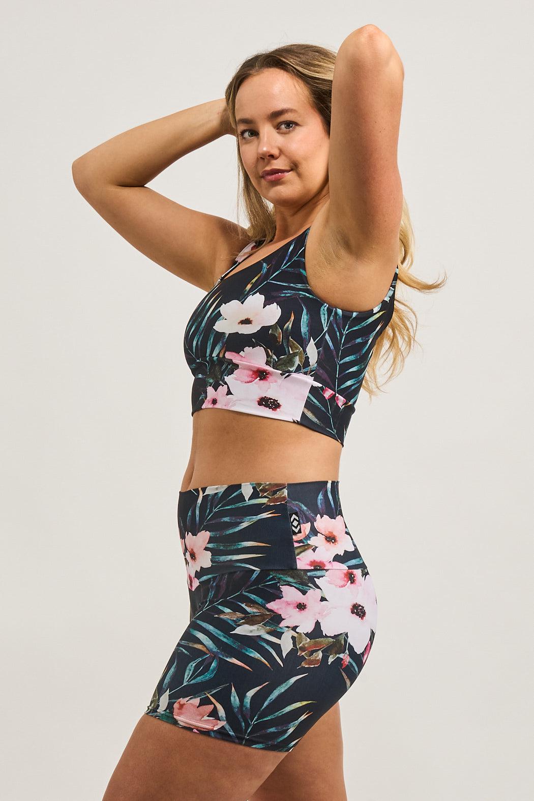 Exotic at Heart Performance - High Waisted Booty Shorts-17902931-Activewear-Exoticathletica