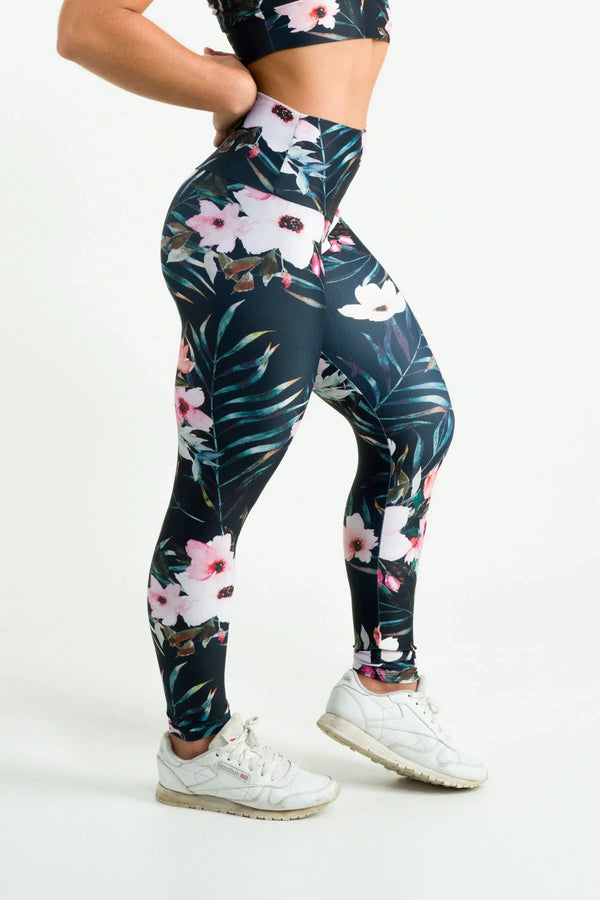 Exotic At Heart Performance - High Waisted Leggings-Activewear-Exoticathletica