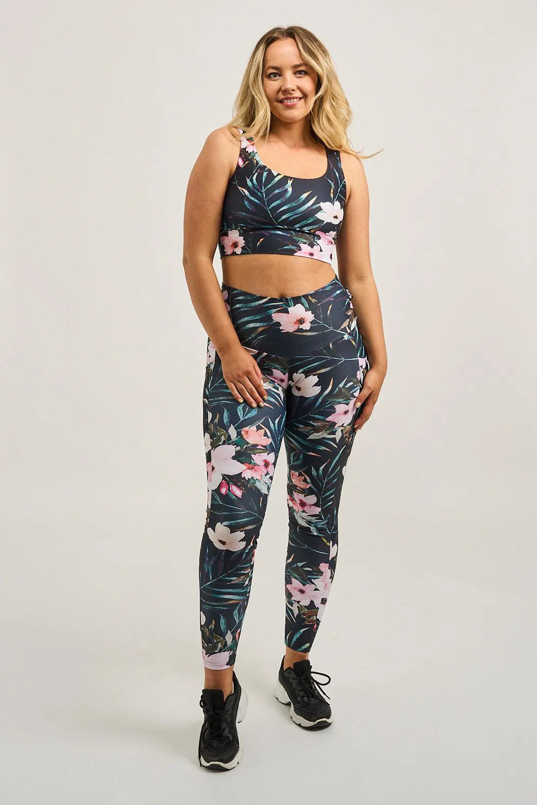 Exotic At Heart Performance - Panel Pocket High Waisted Leggings-9358328011132-Activewear-Exoticathletica