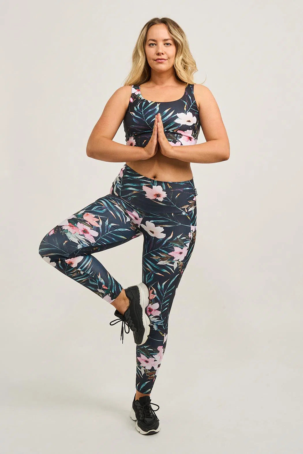 Exotic At Heart Performance - Panel Pocket High Waisted Leggings-Activewear-Exoticathletica