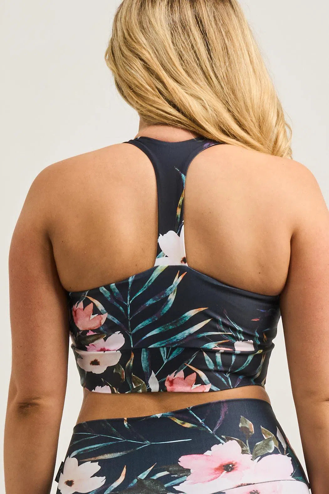 Exotic At Heart Performance - T Back Comfort Crop Top-9358328317623-Activewear-Exoticathletica