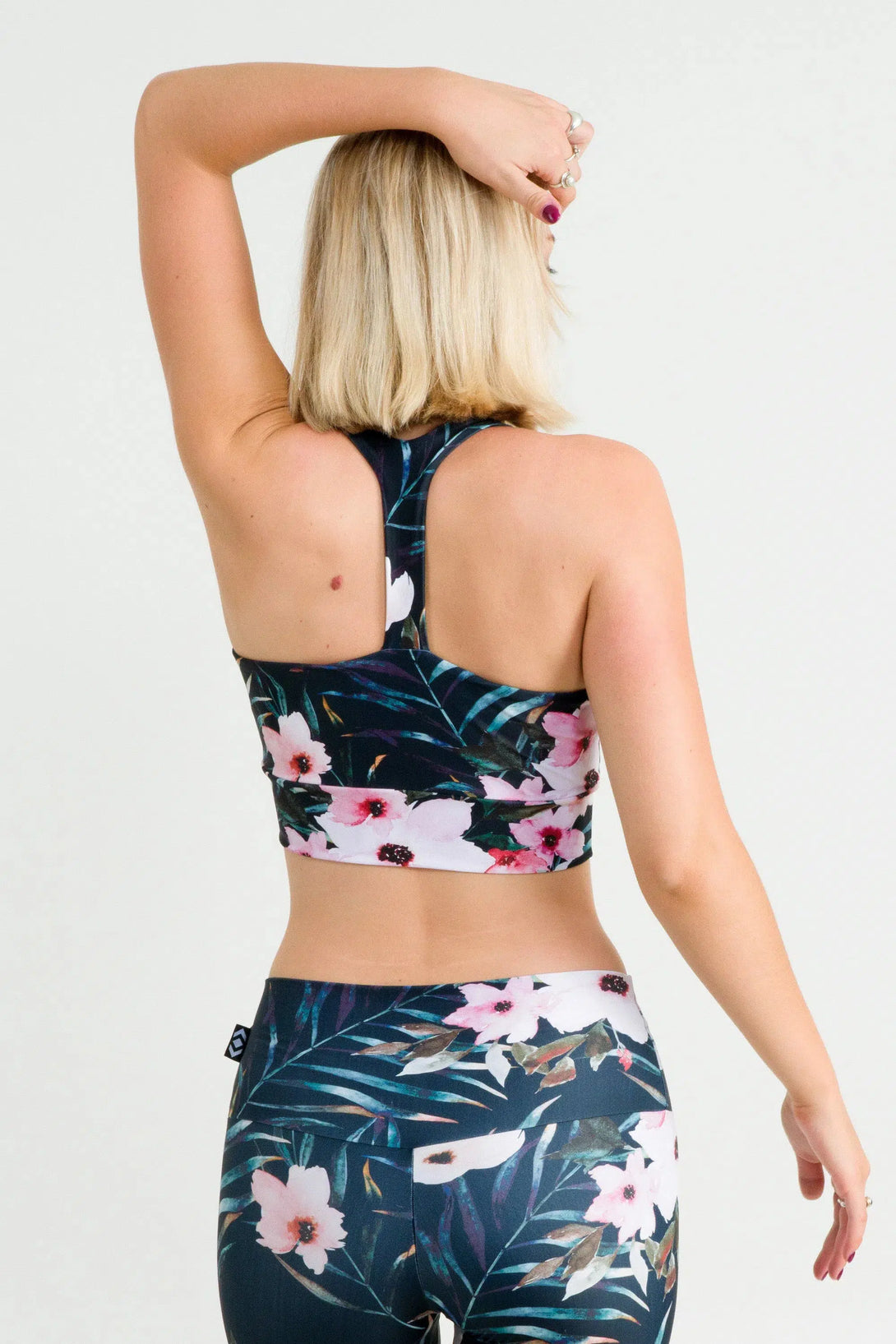 Exotic At Heart Performance - T Back Comfort Crop Top-Activewear-Exoticathletica