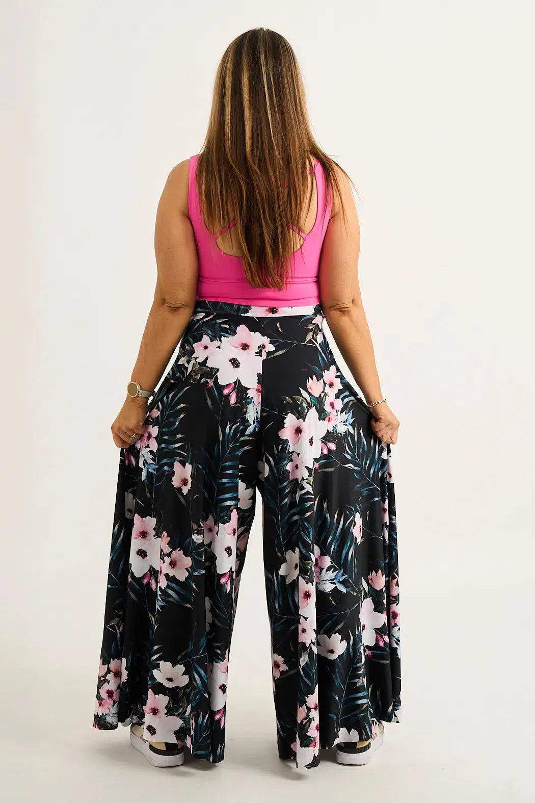 Exotic At Heart Silky - Palazzo Pant-Activewear-Exoticathletica