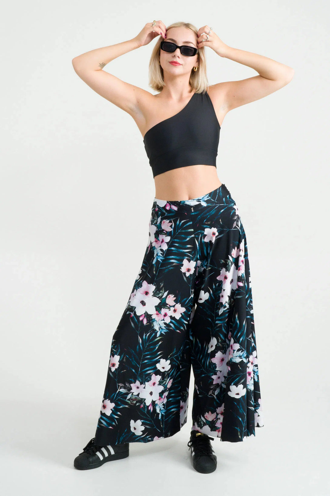 Exotic At Heart Silky - Palazzo Pant-Activewear-Exoticathletica