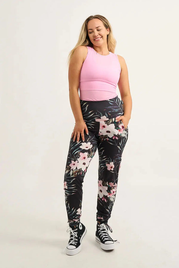 Exotic At Heart Soft To Touch - Jogger Long Tie Sided W/ Pockets-69385299-Activewear-Exoticathletica