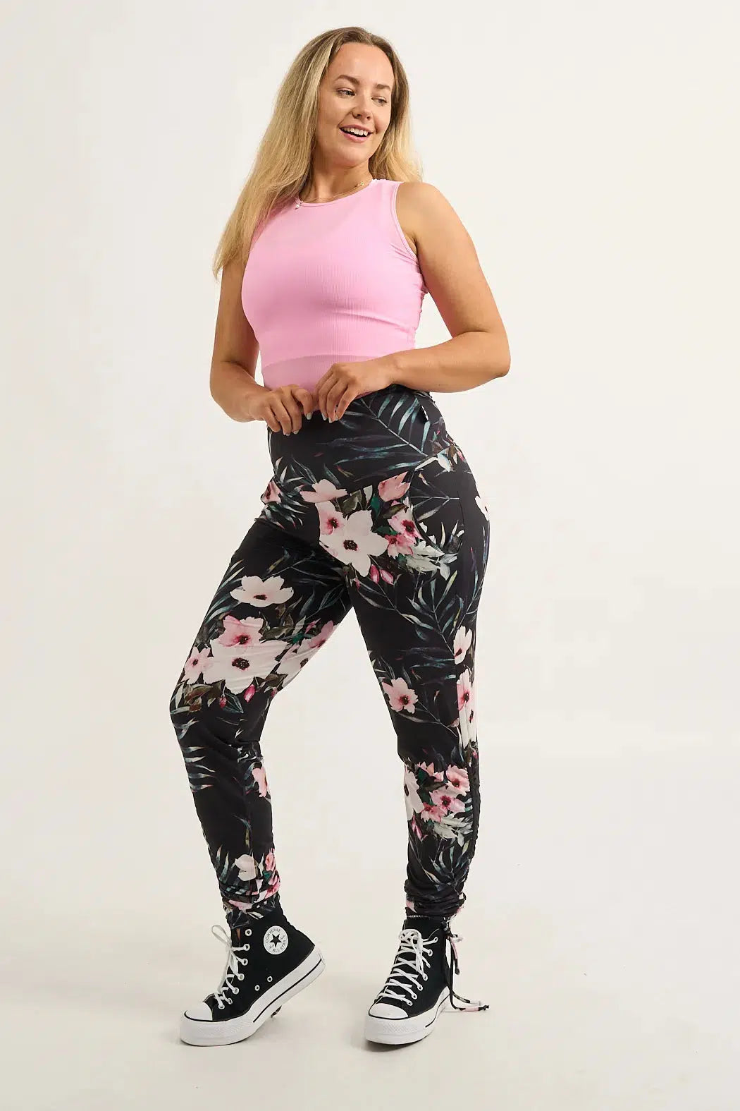 Exotic At Heart Soft To Touch - Jogger Long Tie Sided W/ Pockets-Activewear-Exoticathletica