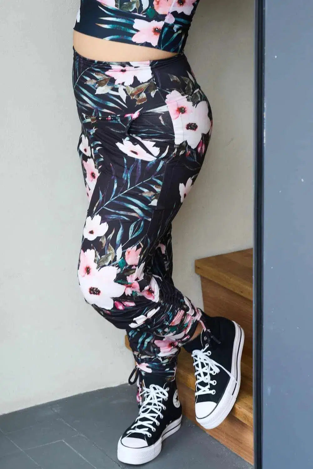 Exotic At Heart Soft To Touch - Jogger Long Tie Sided W/ Pockets-Activewear-Exoticathletica