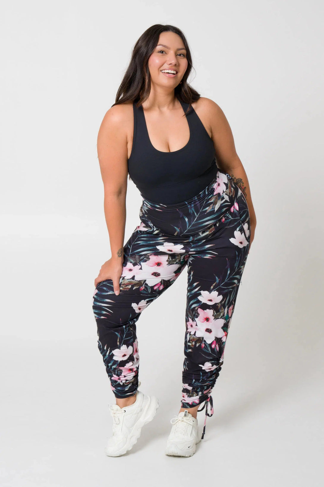 Exotic At Heart Soft To Touch - Jogger Long Tie Sided W/ Pockets-Activewear-Exoticathletica