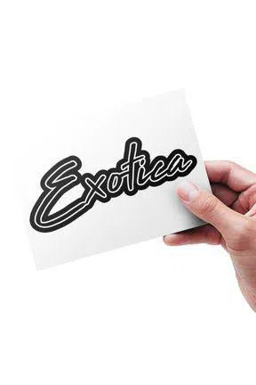 Exotica Sticker-Activewear-Exoticathletica