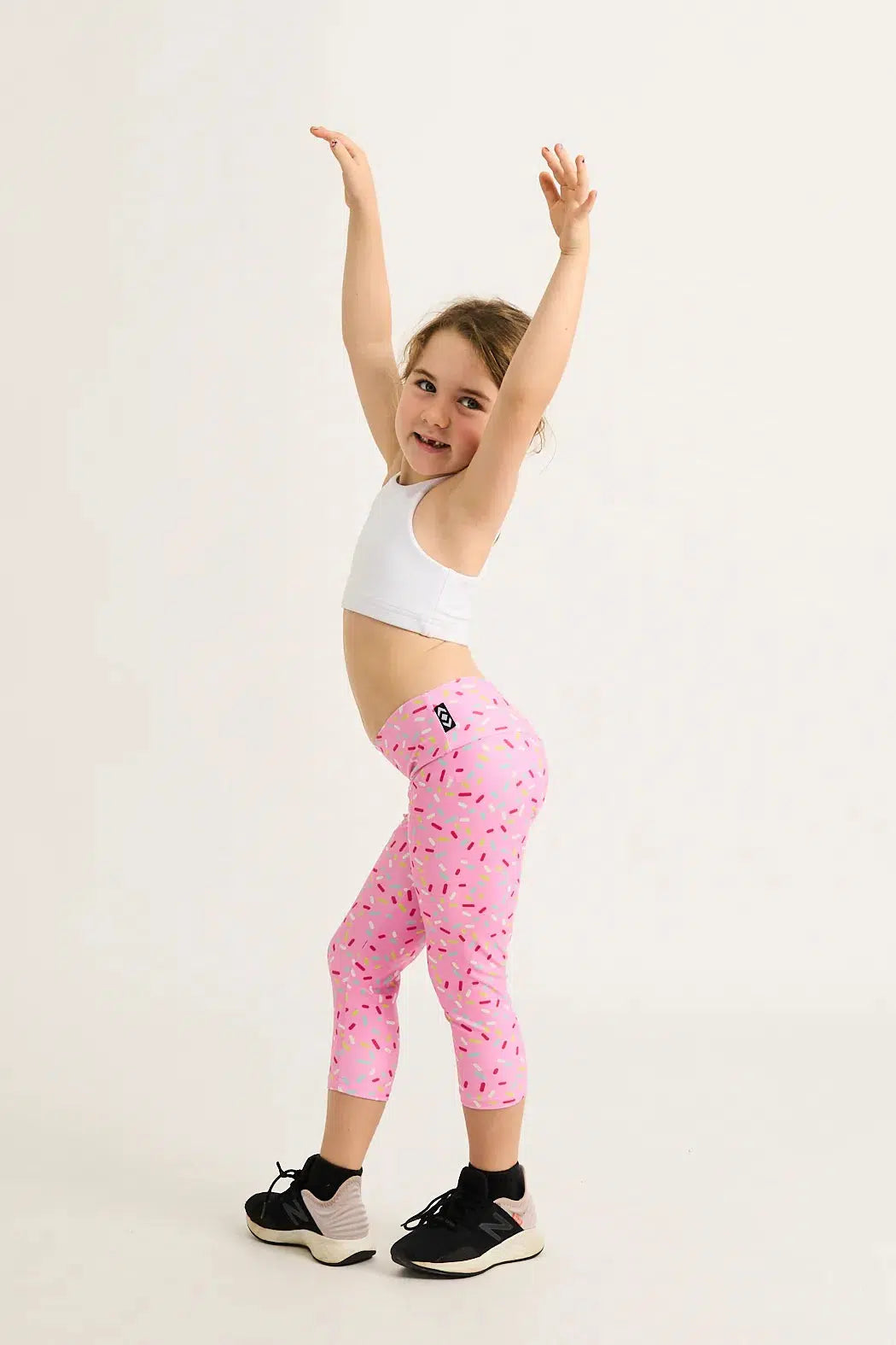 Extra Sprinkles Performance - Kids Capris-45144915-Activewear-Exoticathletica