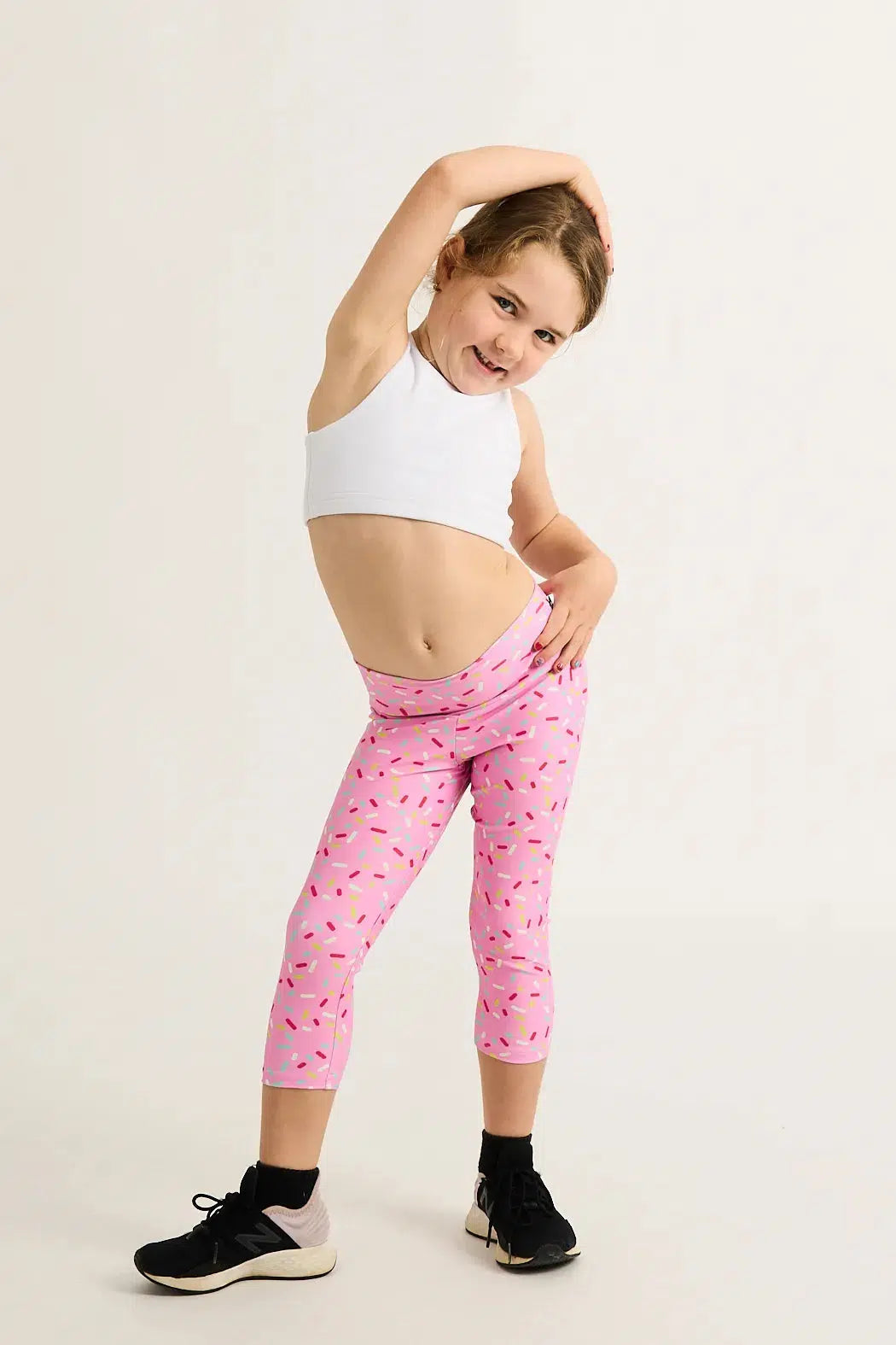 Extra Sprinkles Performance - Kids Capris-Activewear-Exoticathletica