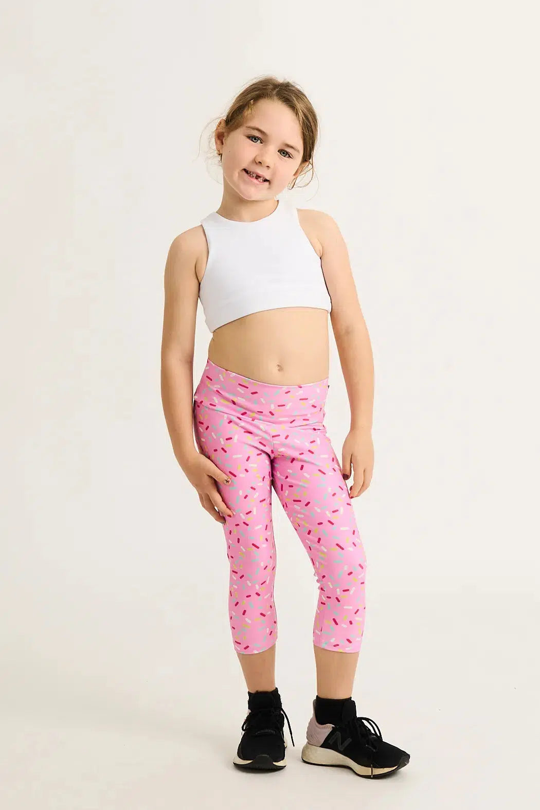 Extra Sprinkles Performance - Kids Capris-Activewear-Exoticathletica