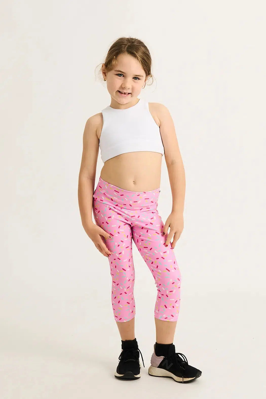 Extra Sprinkles Performance - Kids Capris-Activewear-Exoticathletica