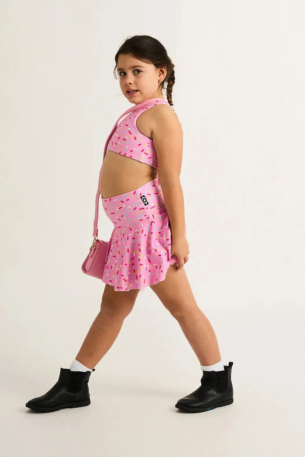 Extra Sprinkles Performance - Kids Simple Skort-Activewear-Exoticathletica