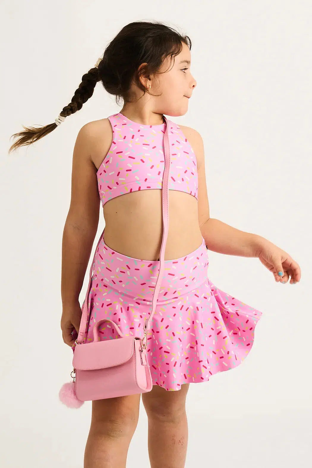 Extra Sprinkles Performance - Kids Simple Skort-Activewear-Exoticathletica