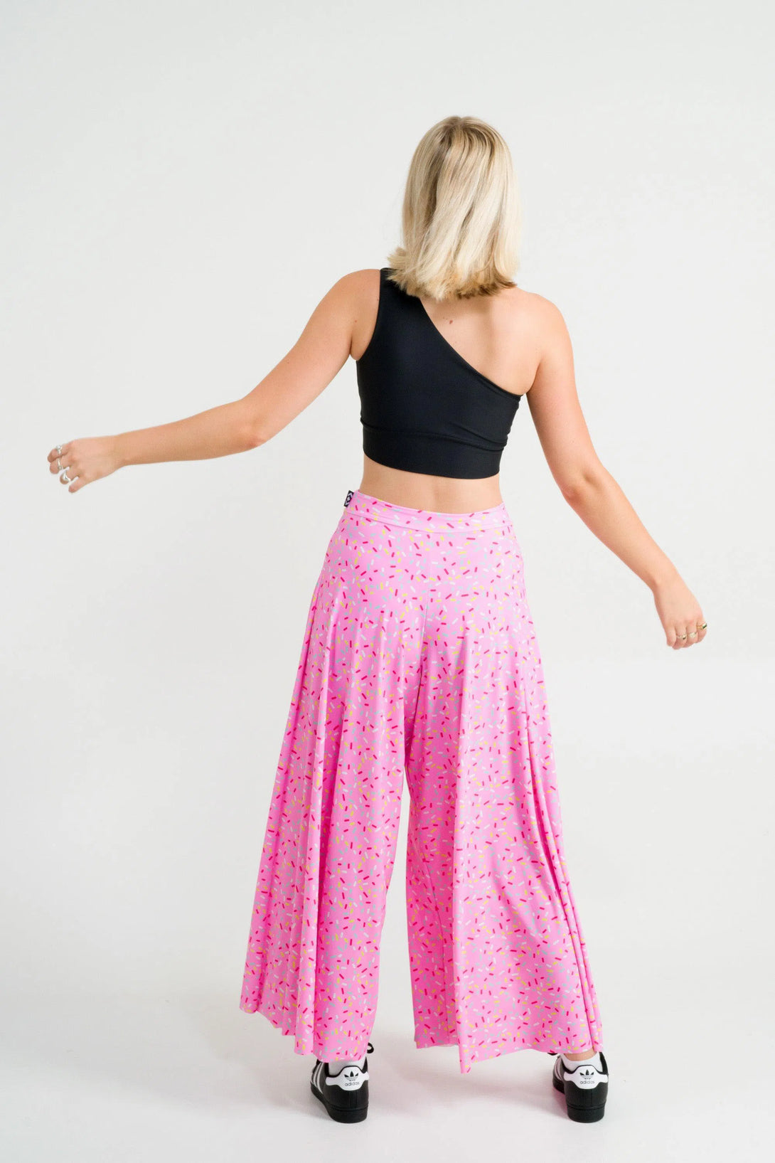 Extra Sprinkles Silky - Palazzo Pant-Activewear-Exoticathletica