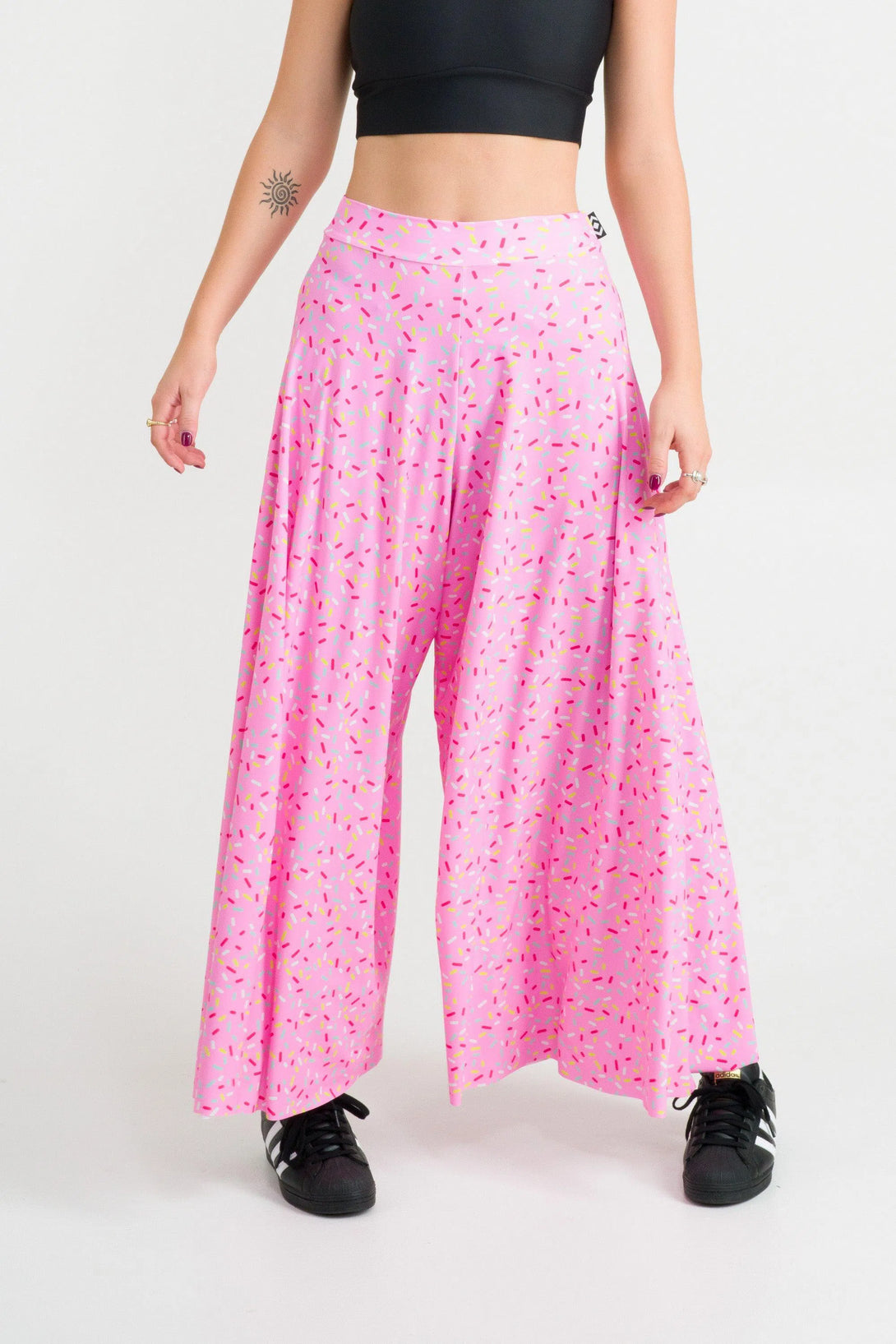 Extra Sprinkles Silky - Palazzo Pant-Activewear-Exoticathletica