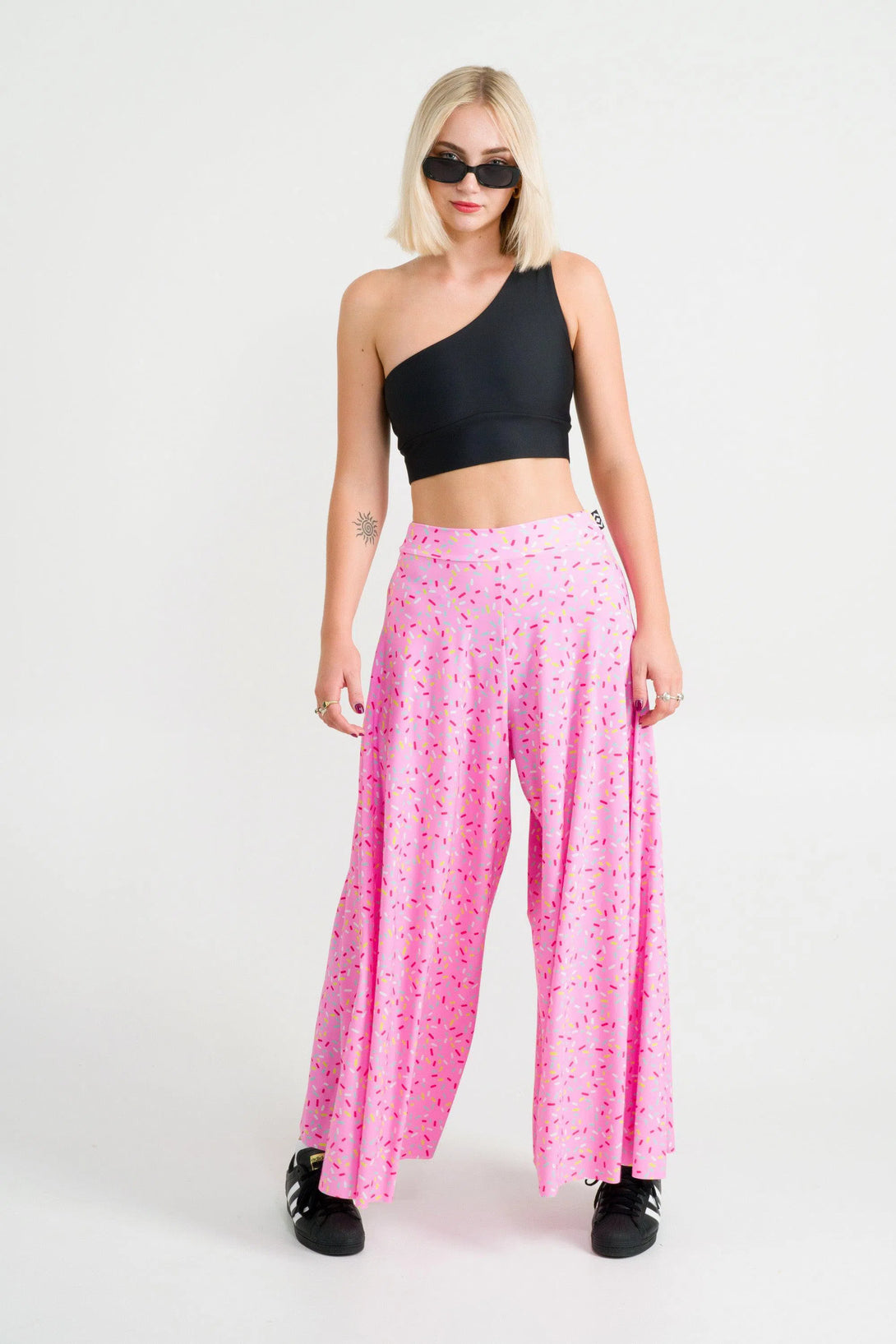 Extra Sprinkles Silky - Palazzo Pant-Activewear-Exoticathletica